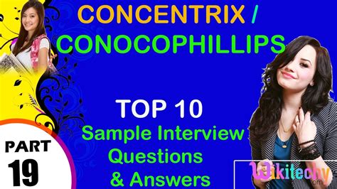 Concentrix Conocophillips Top Most Interview Questions And Answers Youtube