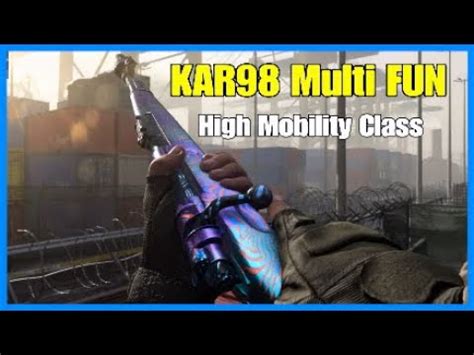 Iron Sight KAR98K Fastest Class Setup Warzone Season 4 YouTube