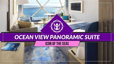 Icon Of The Seas Ocean View Panoramic Suite Vp Cabin Tour Youtube