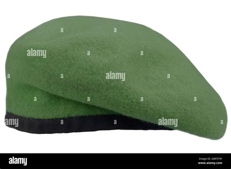 Military Troops Green Beret Isolated Stock Photo Alamy