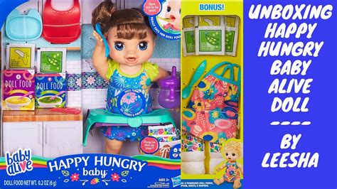 Unboxing Of Baby Alive Happy Hungry Baby Doll Youtube