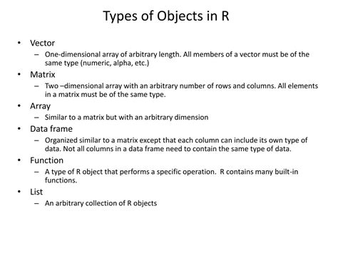 Ppt Introduction To R Powerpoint Presentation Free Download Id6297106