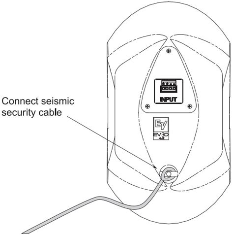 Electro Voice Evid Surface Mount Loudspeakers Instruction Manual