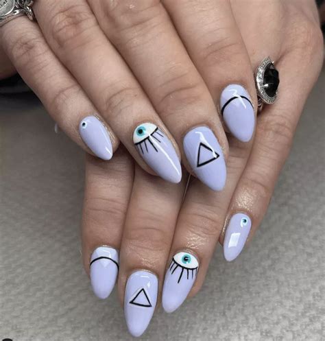 Unhas Decoradas Olho Grego Inspira Es Lindas Para Trazer Boa Sorte