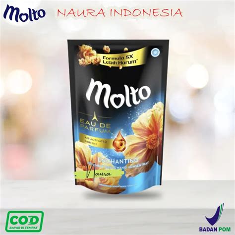 Molto Pelembut Dan Pewangi Pakaian Eau De Parfum Enchanting Gold Ml