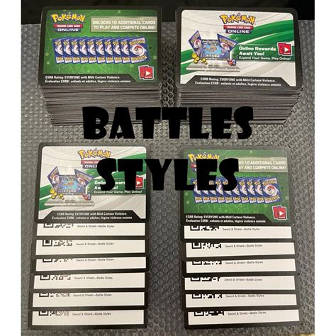 Pokemon Tcg Live Code Shining Fates Etb Battle Styles Chilling Reign