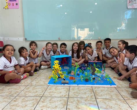 Infantil Desenvolve Trabalhos Sobre O Fundo Do Mar Infantil