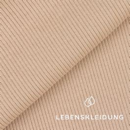 Lebenskleidung Organic Cuffs Fabric Warm Sands