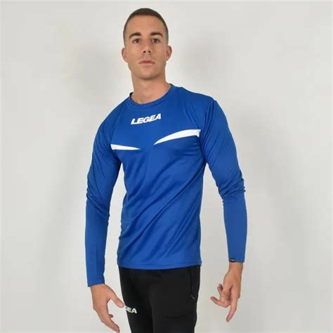 Legea Maglia Vienna Maglia Manica Lunga Legea Calcio Tennis