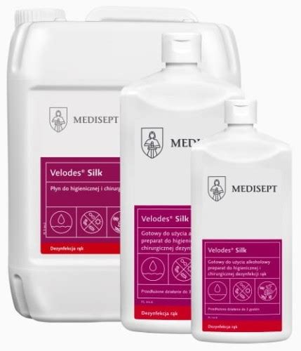 Medisept VELODES Silk 5L Płyn do dezynfekcji rąk i szybkiej dezynfekcji