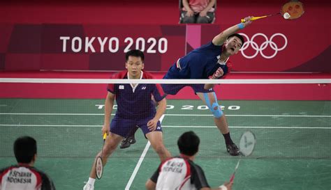 Foto Asa Emas Hendra Ahsan Kandas Di Semifinal Olimpiade Tokyo 2020