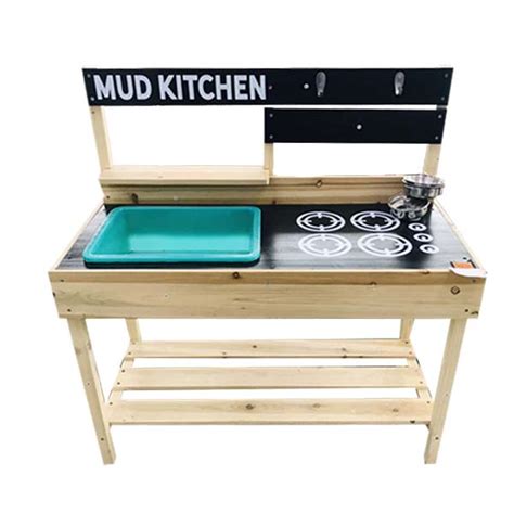 Anko Toys Wooden Mud Kitchen Playset Hmr Shop N Bid