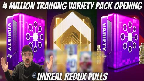 Madden 23 Ultimate Team 4 Million Training Variety Pack Opening