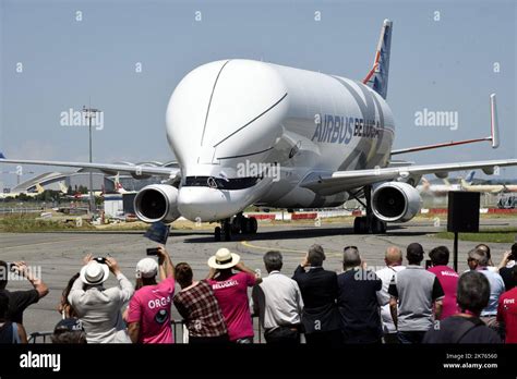 Airbus Belugaxl Made Its First Flight On Thursday Circling The Skies Over Southwest France On