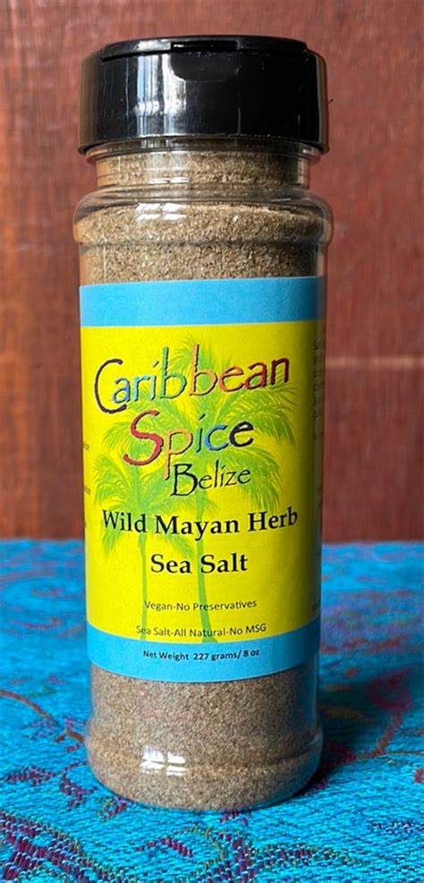 Wild Mayan Herb Sea Salt Caribbean Spice Belize