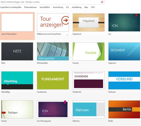 Powerpoint Pr Sentation Mit Design Vorlagen Punkten