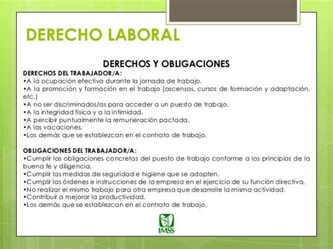 Derecho Laboral