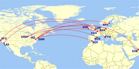 United Airlines 787 Routes