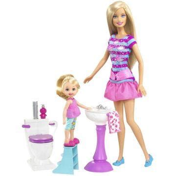 Barbie Yo puedo serNiñera Entrenamiento para ir al baño R4303