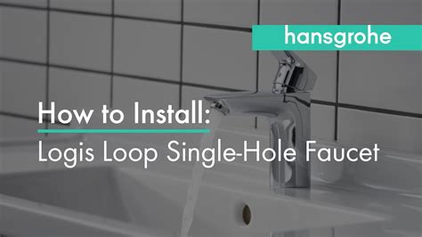 Hansgrohe Bathroom Faucet Installation – Rispa