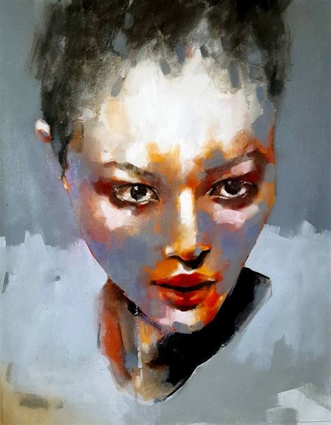 Thomas Donaldson Artwork Saatchi Art Orange Painting Oil Painting