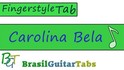 Jorge Ben E Toquinho Carolina Bela Viol O Fingerstyle