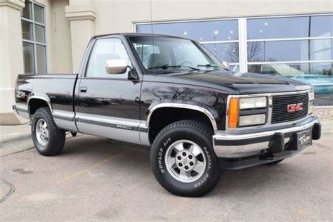 1992 Gmc Sierra 1500 Sle 2dr K1500 4wd Standard Cab Short Box Classic Gmc Sierra 1500