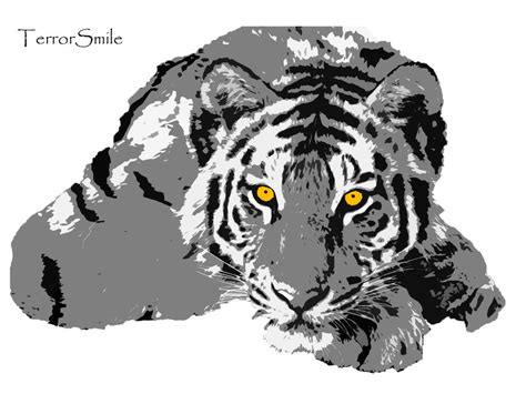 Stencil Tiger by terrorsmile on DeviantArt