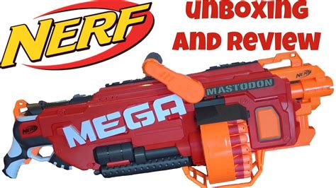 Nerf N-Strike Mega Mastodon Mega Blaster And 72 Mega Darts, 46% OFF