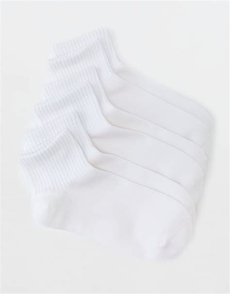 Ae Shortie Crew Socks 3 Pack