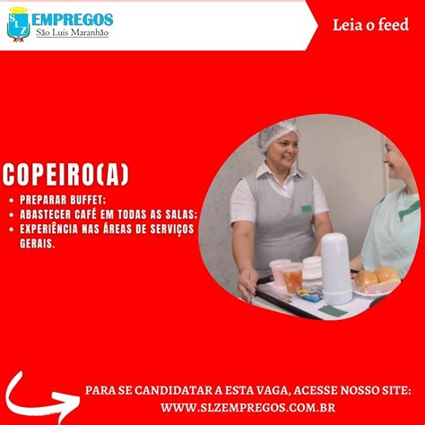 Copeiro A Slz Empregos