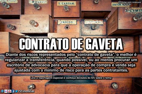 O Gestor Imobili Rio Contrato De Gaveta Tem Riscos Mas Jurisprud Ncia