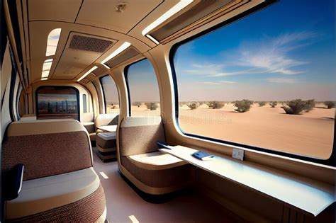 Bullet, Hi Speed Train Interior Stock Illustration - Illustration of emirates, station: 267555914