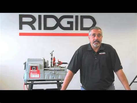 RIDGID 535M Threading Machine YouTube