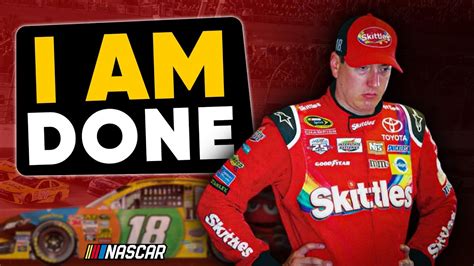 Kyle Busch Parts Ways With Kbm What S His Plan Youtube