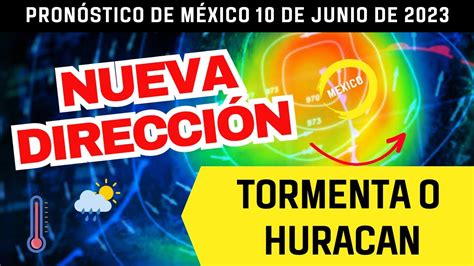 ESTÁ MÉXICO A PUNTO DE RECIBIR UNA NUEVA TORMENTA TROPICAL O HURACAN