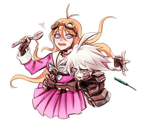 Miu Iruma X Kiibo Miu X Kiibo Danganronpa Iruma Danganronpa Characters