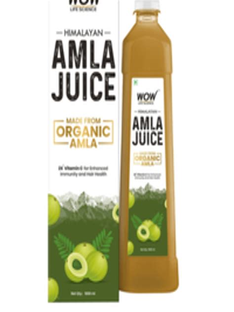 Buy WOW Life Science Himalayan Amla Juice For Enhanced Immunity Hair