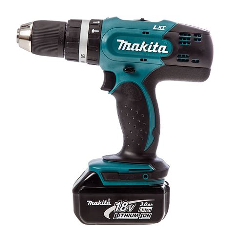 Makita Dhp453sfe 18v Cordless Combi Drill Inc 2x 30ah Batts