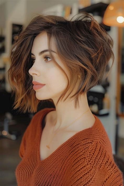 Stacked bob cut styles are making a huge comeback this year 15