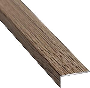 Amazon ZIMGOD Wood Grain Stair Nosing Edge Trim L Molding Floor