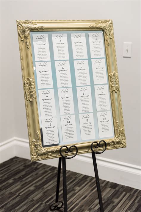 Create The Perfect Mirror Seating Chart For Your Wedding