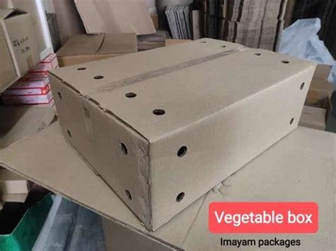 Double Wall 5 Ply Vegetables And Fruits Packing Corrugated Box At 15