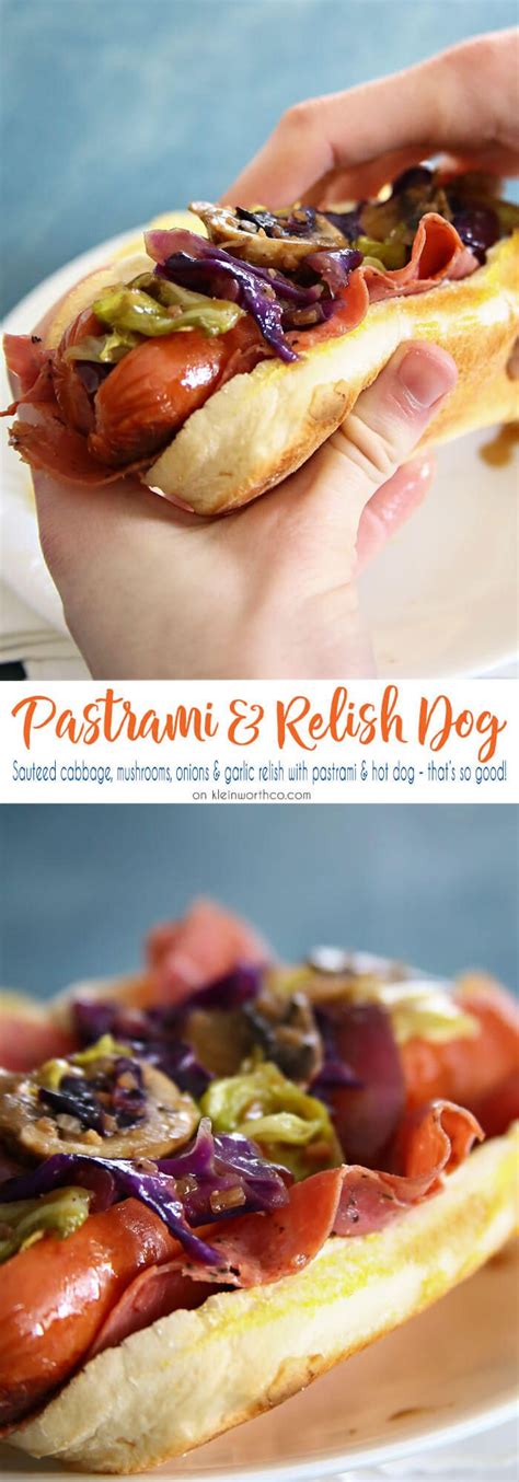 Pastrami And Relish Dog Is A Hot Dog Paired With Pastrami And Loaded With A