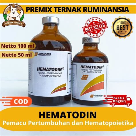 Jual Hematodin Injeksi Ml Hematodin Injeksi Ml I Obat