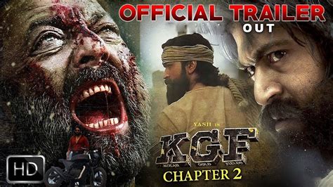 Kgf 2 Trailer Kgf Chapter 2 Trailer Hindi Yash Sanjay Dutt