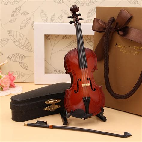 Mini Violin Model Miniature Classical Violin Repli Vicedeal