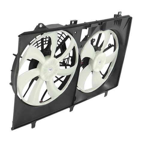 Radiator Condenser Cooling Fan Assembly For Toyota Sienna