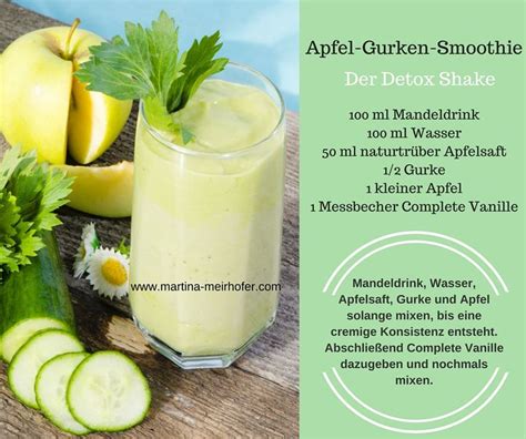 Apfel Gurken Smoothie Martina Meirhofer Jp Complete Rezepte