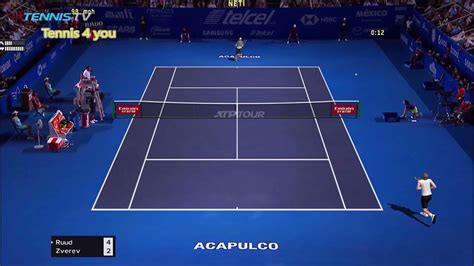 Alexander Zverev Vs Casper Ruud Atp Acapulco Highlights Atp